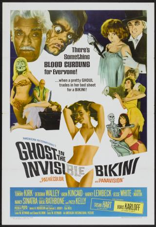 Poster The Ghost in the Invisible Bikini