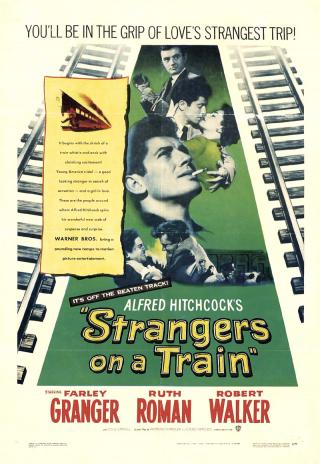 Poster Strangers on a Train