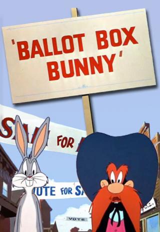 Poster Ballot Box Bunny
