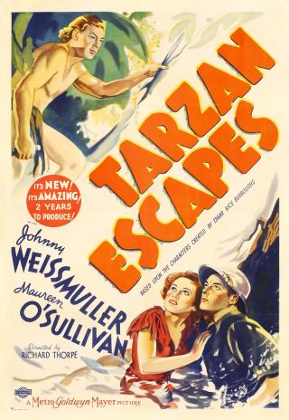 Poster Tarzan Escapes