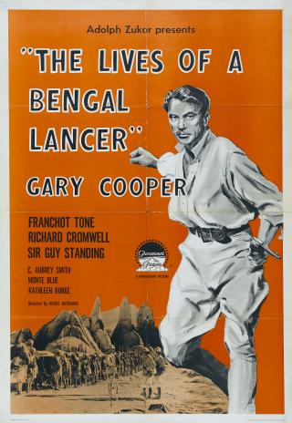 Poster The Lives of a Bengal Lancer