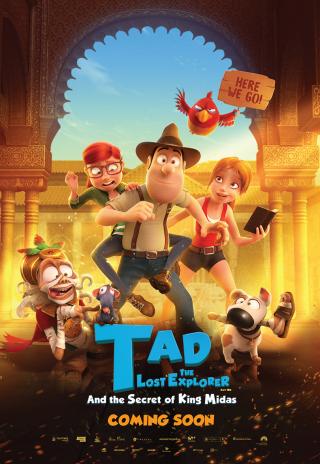 Poster Tad, the Lost Explorer, and the Secret of King Midas