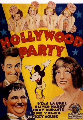 Poster Hollywood Party