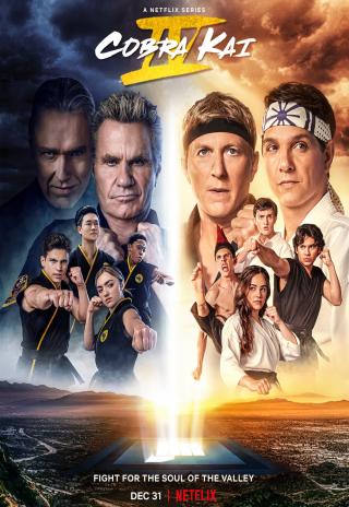 Poster Cobra Kai: the Karate Kid Saga Continues