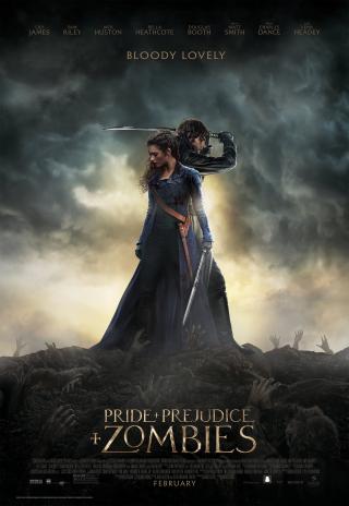 Poster Pride and Prejudice and Zombies