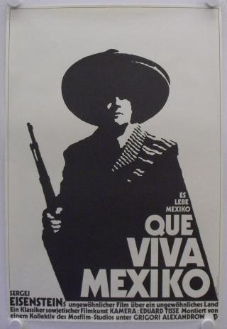 Poster Eisenstein's Mexican Project