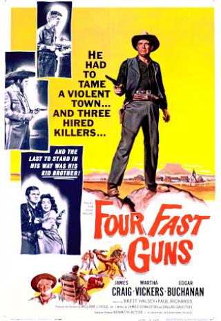 Poster Four Fast Guns
