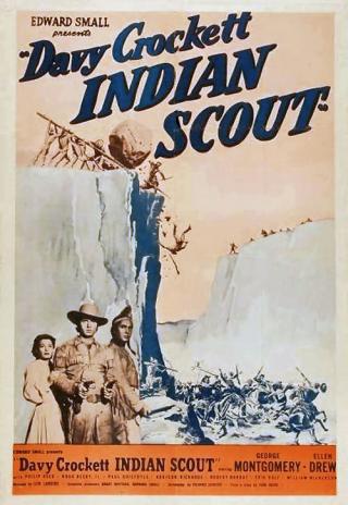 Poster Davy Crockett, Indian Scout