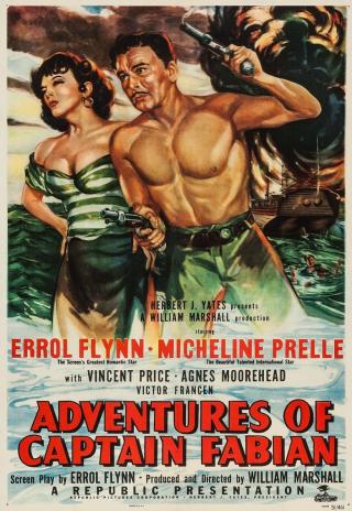 Poster Adventures of Captain Fabian