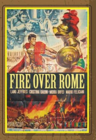 Poster Fire Over Rome