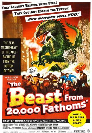 Poster The Beast from 20,000 Fathoms