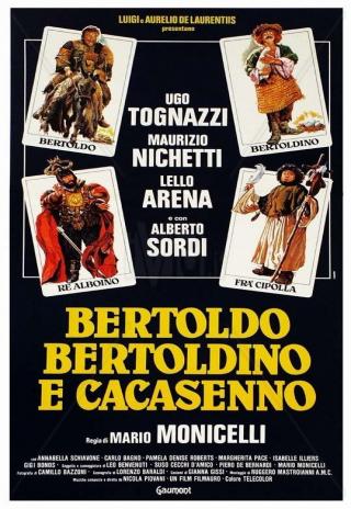 Poster Bertoldo, Bertoldino e Cacasenno
