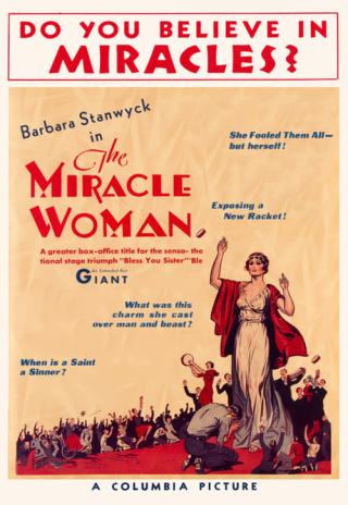 Poster The Miracle Woman