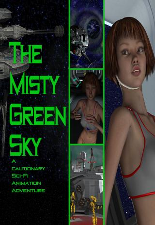 Poster The Misty Green Sky