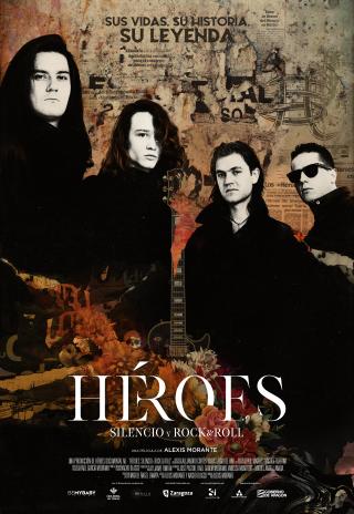 Poster Heroes. Silence and Rock and Roll