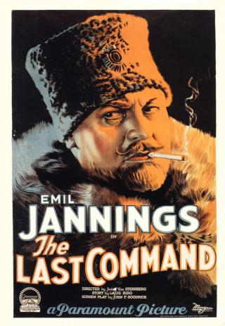 Poster The Last Command