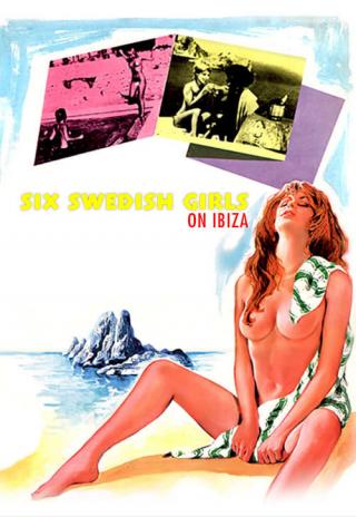 Poster Sechs Schwedinnen auf Ibiza