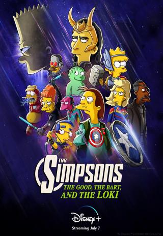 Poster The Simpsons the Good, the Bart, and the Loki