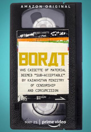 Poster Borat: VHS Cassette of Material Deemed 'Sub-acceptable' by Kazakhstan Ministry of Censorship and Circumcision