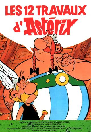 Poster The Twelve Tasks of Asterix