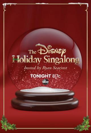Poster The Disney Holiday Singalong