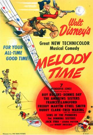 Poster Melody Time