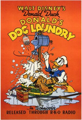 Poster Donald's Dog Laundry