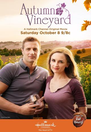 Poster Autumn in the Vineyard