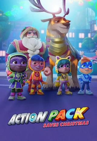 Poster The Action Pack Save Christmas