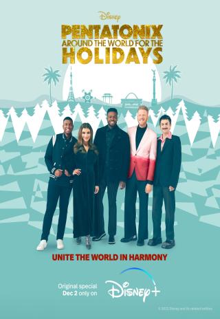 Poster Pentatonix: Around the World for the Holidays
