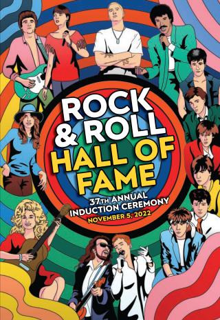 Poster The 2022 Rock & Roll Hall of Fame Induction Ceremony
