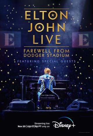Poster Elton John Live: Farewell from Dodger Stadium