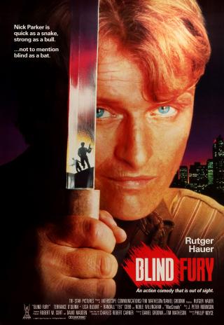Poster Blind Fury