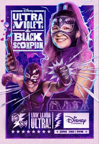 Poster Ultra Violet & Black Scorpion