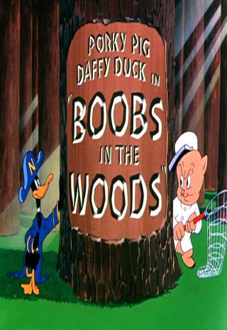 Poster Boobs in the Woods