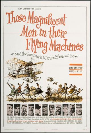 Poster Those Magnificent Men in Their Flying Machines or How I Flew from London to Paris in 25 Hours 11 Minutes