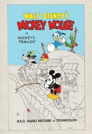 Poster Mickey's Trailer