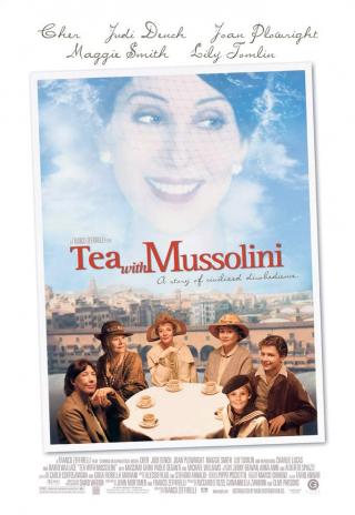 Poster Un tè con Mussolini