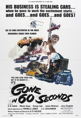 Poster Gone in 60 Seconds