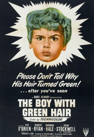 Poster The Boy with Green Hair