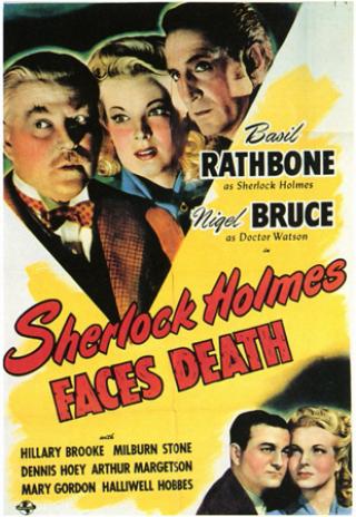 Poster Sherlock Holmes Faces Death