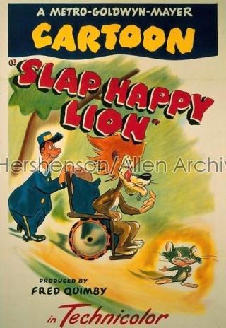 Poster Slap Happy Lion