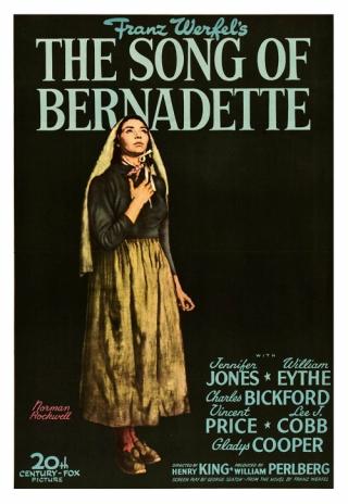 Poster The Song of Bernadette