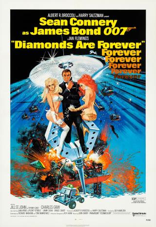 Poster Diamonds Are Forever