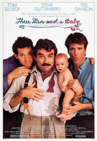 Poster Three Men and a Baby
