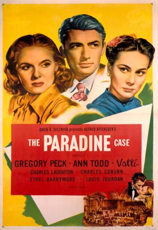 Poster The Paradine Case