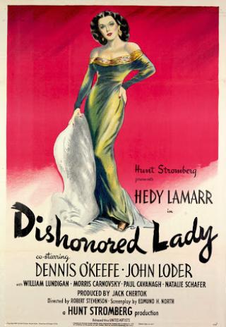 Poster Dishonored Lady