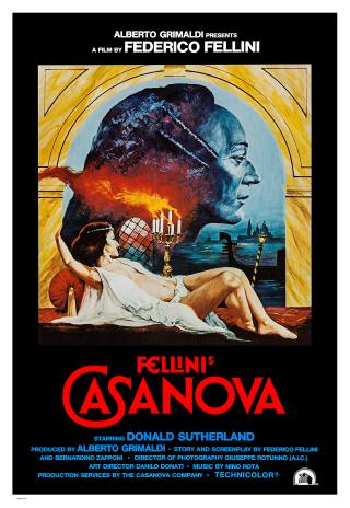 Poster Il Casanova di Federico Fellini