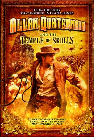 Poster Allan Quatermain and the Temple of Skulls