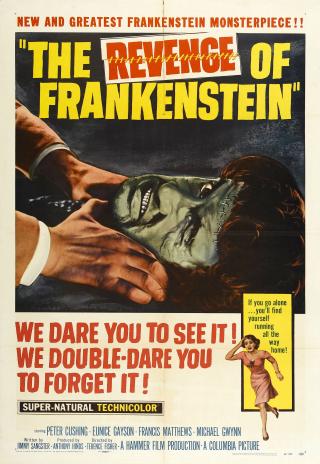 Poster The Revenge of Frankenstein